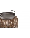 Table d'appoint ronde ethnique Korbi