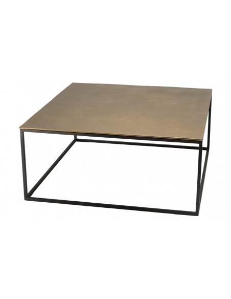 Table basse dorée design Goldy