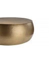 Table basse aluminium doré Goldy