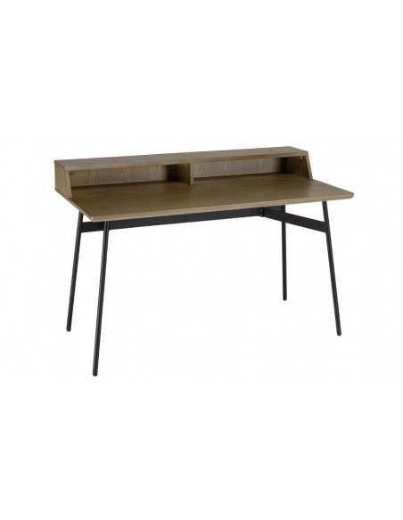 Bureau industriel marron foncé