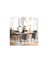 Table repas marron style industriel