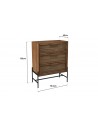 Dimensions petite commode Thekku