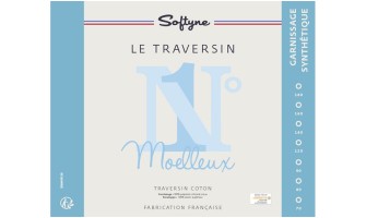 Traversin moelleux enveloppe coton