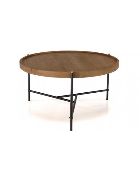 Table basse ronde Thekku