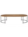 Grande table basse ovale Thekku
