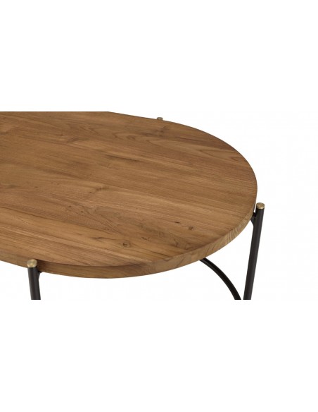 Table basse ovale Thekku