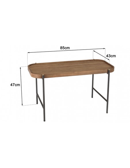 Dimensions petite table basse Thekku