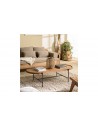 Grande table basse ovale 140 cm