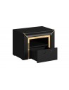 Chevet design 1 tiroir Neirda chambre 160 cm