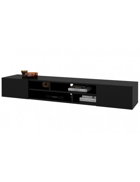 Banc TV noir Onyx