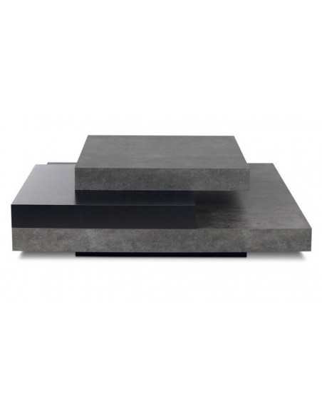 table basse slate béton