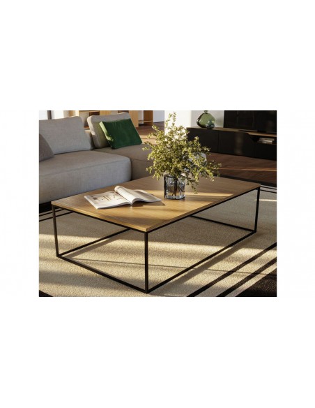 Table basse chêne noir Gleam