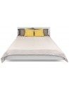 Lit adulte blanc contemporain Float