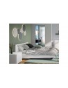 Lit adulte blanc contemporain Float