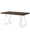 Bureau moderne noyer Trestles
