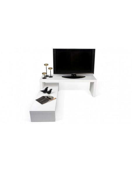 Meuble TV modulable blanc Cliff