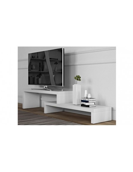 Meuble TV modulable blanc Cliff