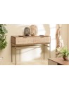 Console ethnique en manguier Achille