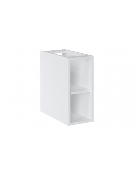 Meuble rangement ouvert blanc Arezzo