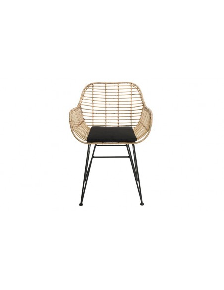 Fauteuil en rotin design