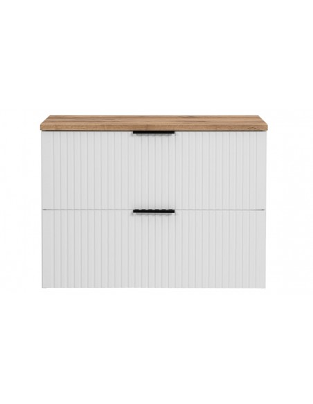 Meuble vasque blanc 80 cm Universe
