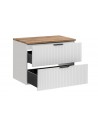 Meuble vasque blanc 80 cm Universe