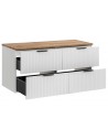 Meuble sous vasque blanc Universe