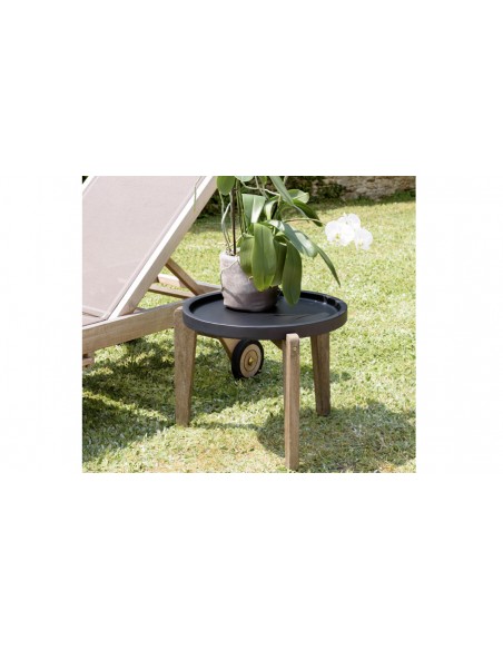 Table basse jardin contemporain Nestor