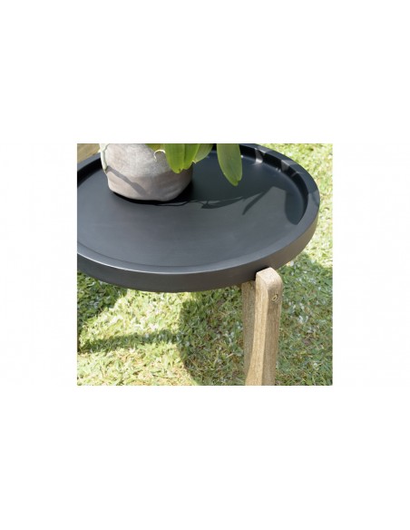 Table basse jardin contemporain Nestor