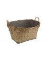 Pot fleurs ovale bambou Nestor