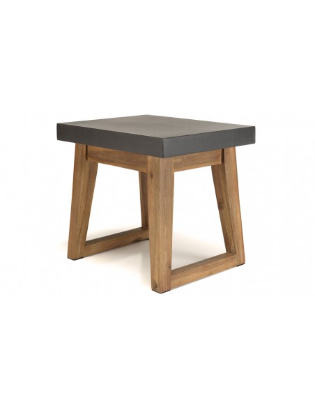 Petite table d'appoint rectangulaire Nestor