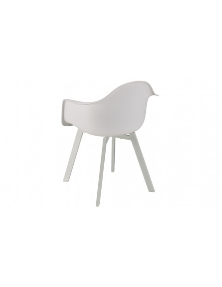 Fauteuil jardin blanc Kalamata