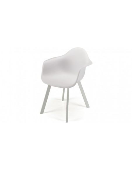 Fauteuil jardin blanc Kalamata