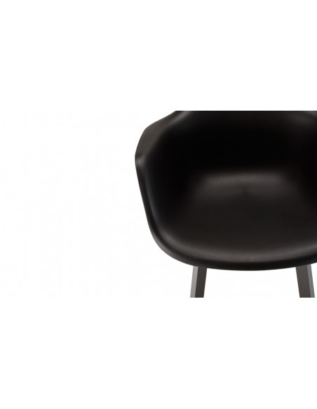 Fauteuil jardin noir Kalamata