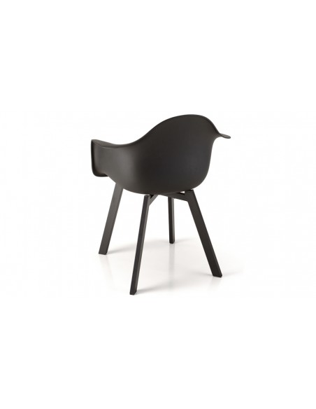 Fauteuil jardin noir Kalamata