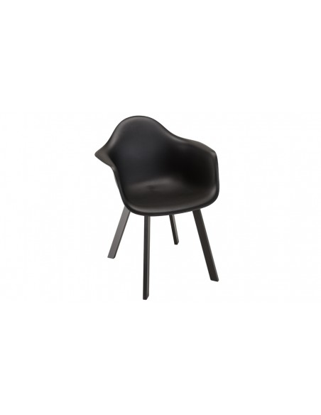 Fauteuil jardin noir Kalamata