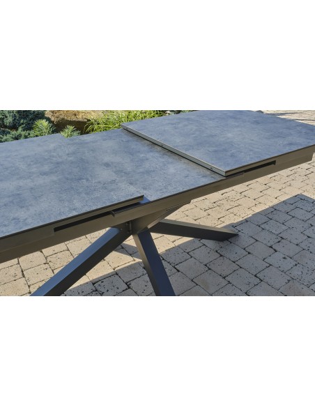 Table repas jardin extensible Caicos