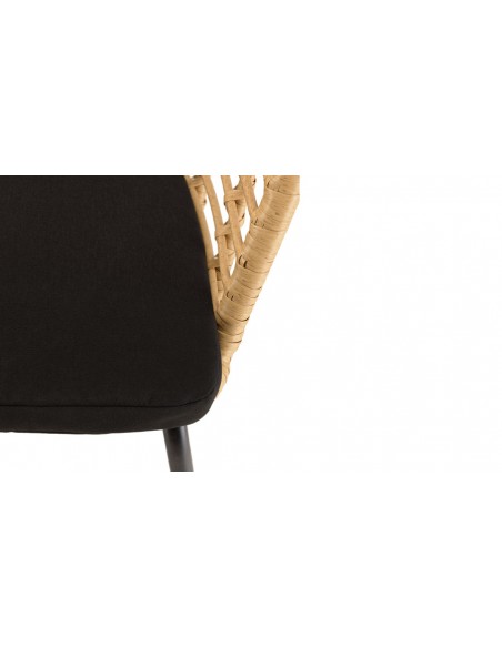 Fauteuil jardin rotin Kalamata