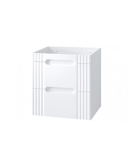 Meuble sous vasque blanc 60 cm