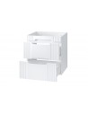 Meuble sous vasque blanc Arctique