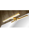 Lampe mural doré Edwin