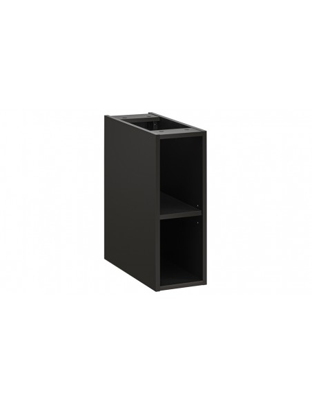 Meuble rangement suspendu noir