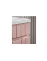 Meuble sous vasque rose Arezzo