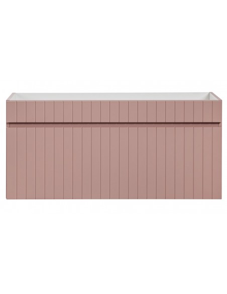 Meuble vasque rose 100 cm Arezzo