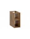 Meuble rangement suspendu couleur chêne