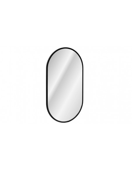 Miroir ovale noir Edwin