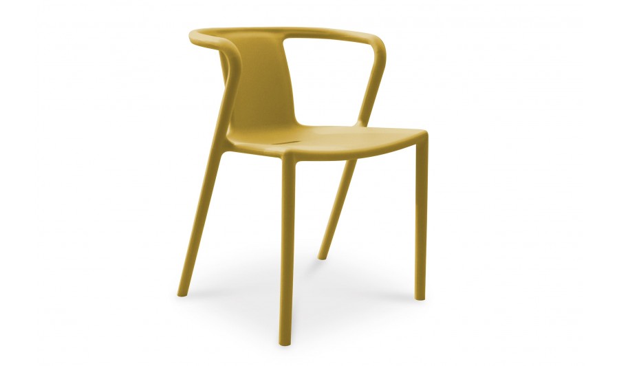 Fauteuils de jardin empilables multicolores - DIEGO