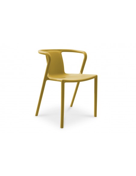 Fauteuils de jardin empilables multicolores - DIEGO
