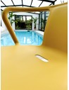 Fauteuils de jardin empilables multicolores - DIEGO