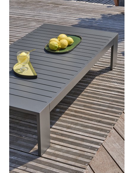Salon de jardin Mandelieu - Gris Anthracite